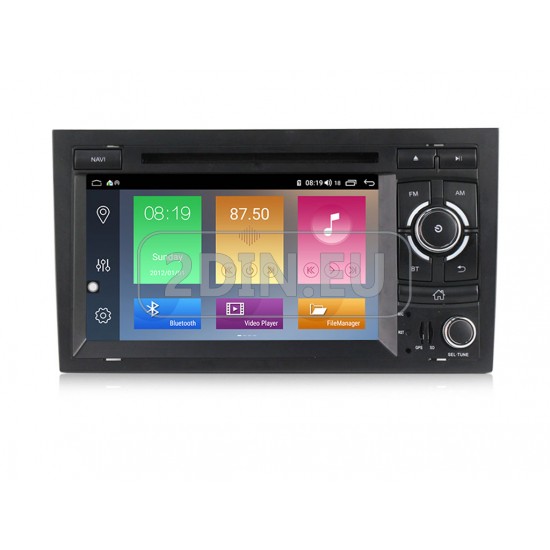 AUDI A4 - МУЛТИМЕДИЯ / Навигация Android CPU:8-Core DVD + DSP + CARPLAY + SIM